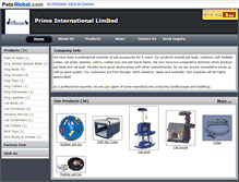 Tablet Screenshot of primepet.petsglobal.com