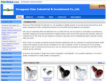 Tablet Screenshot of etan.petsglobal.com
